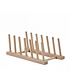 Kesper FSC® Houten Afdruiprek / Droogrek voor na het Afwassen van Borden | Afdruiprek | Afwasrek | Stijlvol en Uniek Bordenrek voor in de Keuken | Serviesrek | Afm. 25 x 8 x 14 Cm.