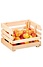 Kesper FSC® Houten Aardappel/ Fruit Opslag Krat van Dennenhout | Stapelbaar Opslag Box / Kratten | Krat om Aardappels of Fruit in op te bergen | Afm. 37 x 30 x 26 cm