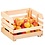 Kesper FSC® Houten Aardappel/ Fruit Opslag Krat van Dennenhout | Stapelbaar Opslag Box / Kratten | Krat om Aardappels of Fruit in op te bergen | Afm. 37 x 30 x 26 cm