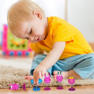 Henbrandt 24 STUKS | Jump Up Monsters | Mix Gekleurde Omhoog Springende Monsters | Leuke Traktatie / Uitdeelcadeautjes voor jongens en Meisjes