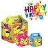 Henbrandt 10 STUKS | KANT-EN-KLARE Gevulde SMILEY Traktatiedozen INCLUSIEF Uitdeel Kado's. Bestaande uit: Uitdeelbox, Krijtjes, Notitieblok, Flipperspel, Puzzel, Stickervel en Bellenblaas | Jongens & Meisjes | Tractatiedozen voor Verjaardagen en Kinderfeestjes