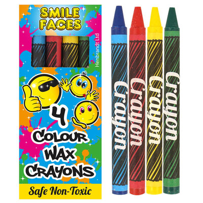 Henbrandt 10 STUKS | KANT-EN-KLARE Gevulde SMILEY Traktatiedozen INCLUSIEF Uitdeel Kado's. Bestaande uit: Uitdeelbox, Krijtjes, Notitieblok, Flipperspel, Puzzel, Stickervel en Bellenblaas | Jongens & Meisjes | Tractatiedozen voor Verjaardagen en Kinderfeestjes