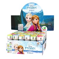 Huismerk Uitdeelcadeautjes - Disney Frozen Bellenblaas, 60ml in Display (36 stuks)