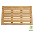 Decopatent Bamboe badmat voor douche of bad - Houten douchemat / badkamermat / saunamat - Decopatent®