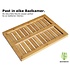 Decopatent Grote bamboe badmat voor douche of bad - Houten douchemat / badkamermat / saunamat - Decopatent®