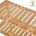 Decopatent Opbergrek van bamboe hout - Als open badkamerrek of schoenenrek met 3 etages / planken - Rek voor badkamer, schoenen en hal - 60 cm breed - Decopatent®