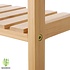 Decopatent Bamboe wandplank met 3 verstelbare etages - Hangend houten wandrek - O.a. voor de badkamer - 60 x 15 x 54 cm (L x B x H) - Decopatent®