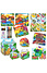 Henbrandt 10 STUKS | KANT-EN-KLARE Gevulde DINOSAURUS Traktatiedozen INCLUSIEF Uitdeel Kado's. Bestaande uit: Uitdeelbox, Krijtjes, Notitieblok, Flipperspel, Puzzel, Stickervel en Bellenblaas | Jongens | Tractatiedozen voor Verjaardagen en Kinderfeestjes