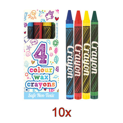 Henbrandt 10 STUKS | KANT-EN-KLARE Gevulde DINOSAURUS Traktatiedozen INCLUSIEF Uitdeel Kado's. Bestaande uit: Uitdeelbox, Krijtjes, Notitieblok, Flipperspel, Puzzel, Stickervel en Bellenblaas | Jongens | Tractatiedozen voor Verjaardagen en Kinderfeestjes