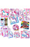 Henbrandt 10 STUKS | KANT-EN-KLARE Gevulde UNICORN Traktatiedozen INCLUSIEF Uitdeel Kado's. Bestaande uit: Uitdeelbox, Krijtjes, Notitieblok, Flipperspel, Puzzel, Stickervel en Bellenblaas | Meisjes | Tractatiedozen voor Verjaardagen en Kinderfeestjes