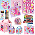 Henbrandt 10 STUKS | KANT-EN-KLARE Gevulde PONY / PAARDEN Traktatiedozen INCLUSIEF Uitdeel Kado's. Bestaande uit: Uitdeelbox, Krijtjes, Notitieblok, Flipperspel, Puzzel, Stickervel en Bellenblaas | Meisjes | Tractatiedozen voor Verjaardagen en Kinderfeestjes