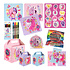 Henbrandt 10 STUKS | KANT-EN-KLARE Gevulde PONY / PAARDEN Traktatiedozen INCLUSIEF Uitdeel Kado's. Bestaande uit: Uitdeelbox, Krijtjes, Notitieblok, Flipperspel, Puzzel, Stickervel en Bellenblaas | Meisjes | Tractatiedozen voor Verjaardagen en Kinderfeestjes