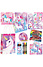 Henbrandt 10 STUKS | KANT-EN-KLARE Gevulde UNICORN Traktatie Tas INCLUSIEF Uitdeel Kado's. Bestaande uit: Tasje, Krijtjes, Notitieblok, Flipperspel, Puzzel, Stickervel en Bellenblaas | Meisjes | Tractatiedozen voor Verjaardagen en Kinderfeestjes