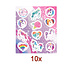 Henbrandt 10 STUKS | KANT-EN-KLARE Gevulde UNICORN Traktatie Tas INCLUSIEF Uitdeel Kado's. Bestaande uit: Tasje, Krijtjes, Notitieblok, Flipperspel, Puzzel, Stickervel en Bellenblaas | Meisjes | Tractatiedozen voor Verjaardagen en Kinderfeestjes