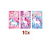 Henbrandt 10 STUKS | KANT-EN-KLARE Gevulde UNICORN Traktatie Tas INCLUSIEF Uitdeel Kado's. Bestaande uit: Tasje, Krijtjes, Notitieblok, Flipperspel, Puzzel, Stickervel en Bellenblaas | Meisjes | Tractatiedozen voor Verjaardagen en Kinderfeestjes