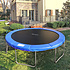 Decopatent Trampolinerand 305 cm diameter – Rond - Hoge kwaliteit beschermrand - Blauw - Trampoline rand afdekking universeel - Decopatent®