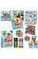 Henbrandt 10 STUKS | LUXE PIRATEN Traktatie Tas INCLUSIEF Uitdeel Kado's. Bestaande uit: Tasje, Krijtjes, Notitieblok, Flipperspel, Puzzel, Stickervel en Bellenblaas | Jongens | Tractatiedozen voor Verjaardagen en Kinderfeestjes