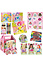 Henbrandt 10 STUKS | LUXE PRINSESSEN Traktatie Doos INCLUSIEF Uitdeel Kado's. Bestaande uit: Uitdeelbox, Krijtjes, Notitieblok, Flipperspel, Puzzel, Stickervel en Bellenblaas | Meisjes | Tractatiedozen voor Verjaardagen en Kinderfeestjes
