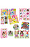 Henbrandt 10 STUKS | LUXE PRINSESSEN Traktatie Tas INCLUSIEF Uitdeel Kado's. Bestaande uit: Tasje, Krijtjes, Notitieblok, Flipperspel, Puzzel, Stickervel en Bellenblaas | Meisjes | Tractatiedozen voor Verjaardagen en Kinderfeestjes