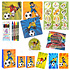 Decopatent 10 STUKS | LUXE VOETBAL Traktatie Tas INCLUSIEF Uitdeel Kado's. Bestaande uit: Tasje, Krijtjes, Notitieblok, Flipperspel, Puzzel, Stickervel en Bellenblaas | Jongens | Tractatiedozen voor Verjaardagen en Kinderfeestjes