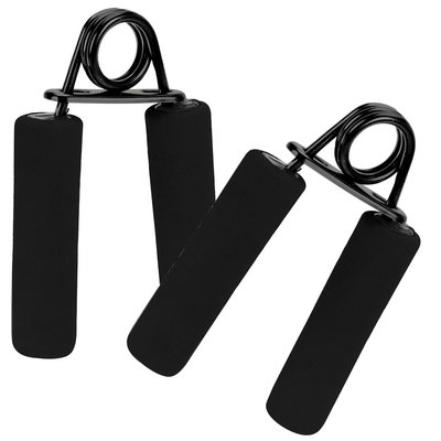 Decopatent PRO Deluxe 2-Delige Handgrips Fitness Trainer - Handknijper Handtrainer Set - Onderarm spieren Trainer - Knijphalter Fitness Polstrainer - Thuis Fitness Grip Trainer - Fitness krachttraining voor pols / onderarmen en handen