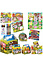 Henbrandt 10 STUKS | LUXE BOERDERIJ Traktatie Doos INCLUSIEF Uitdeel Kado's. Bestaande uit: Uitdeelbox, Krijtjes, Notitieblok, Flipperspel, Puzzel, Stickervel en Bellenblaas | Jongens & Meisjes | Tractatiedozen voor Verjaardagen en Kinderfeestjes
