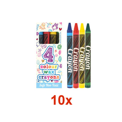 Henbrandt 10 STUKS | LUXE BOERDERIJ Traktatie BLAUWE Tas INCLUSIEF Uitdeel Kado's. Bestaande uit: Tasje, Krijtjes, Notitieblok, Flipperspel, Puzzel, Stickervel en Bellenblaas | Jongens & Meisjes| Tractatiedozen voor Verjaardagen en Kinderfeestjes