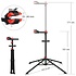Decopatent Fiets Montagestandaard - 360° draaibaar - In Hoogte verstelbaar + Gereedschapsbakje & Stuurhouder - Fietsstaander / Ophangsysteem - Fiets montage reparatie standaard - Voor Racefiets, Mtb, Mountainbike, Fietsen - Montage standaard Fiets - Decopatent®