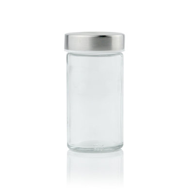 Decopatent Rvs Ronde Kruiden Carrousel voor 12 Kruiden potjes - Kruidencarrousel draaibaar - Specerijenrek - Kruidenrek voor 12 kruidenpotjes - Kruidenmolen - Kruidenrek - Decopatent®