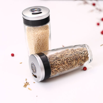 Decopatent Kruidenrek inclusief 16 kruiden potjes met rvs strooideksel - Staand Kruiden & Specerijen rek voor specerijen en kruiden - Set 16x Glazen Specerijen potjes + Staande houder - Kruidenpotjes glas met strooi deksel - Keuken Kruiden houder - Decopatent®