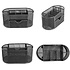 Decopatent Pennenbak met 8 vakken en 1 schuiflade voor pennen, potloden, notitieblok / post it en paperclips etc  - Mesh bureau organizer - pennenbakje van metaal / gaas - pennenhouder - bureau organizer Kleur: Zwart – Decopatent®