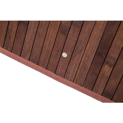 Decopatent Grote Bamboe Wasmand 1 vak met Deksel & stoffen Waszak - Bamboe wasbox wassorteerder - Inhoud wasmand 80 liter - Wasmand voor wasgoed - Wasmanden Opvouwbaar - Wasmand met deksel - Kleur: Bruin - Decopatent®