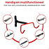 Decopatent Ophangsysteem fiets - Fietsen ophangsysteem voor muurbevestiging - Fietshaak Houder muur - Ophangbeugel fiets opklapbaar - Muurbeugel Fiets - Ophang systeem fiets - Fiets ophangen aan muur - Ophangbeugel fiets voor Wandmontage - Decopatent®