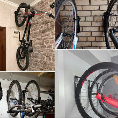 Decopatent Wand Ophangsysteem Fiets Beugel - Muurbevestiging Muurbeugel - Fietsenrek - Fietsdrager - Ophang Beugel Muur - Ophangen Fiets - Wandbeugel - Ophangbeugel - Fiets ophangen aan muur - Muur Bevestiging - Fietsbeugel - Decopatent®