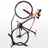 Decopatent PRO Fietsenrek om je Fiets Verticaal of Horizontaal in te stallen - Fiets standaard display - Universeel Fietsenrek - Fietsenstalling - Fietsrek voor 1 Fiets - Voor Racefiets MTB Mountainbike Elektrische fietsen- Decopatent®