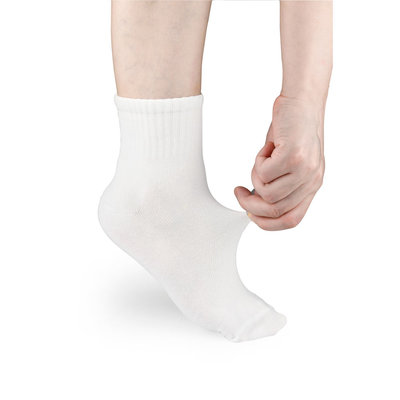 Decopatent 6 PAAR Compressie Reissokken / Vliegtuigsokken Unisex - Disposable Socks - Dames & Heren Reis sokken voor in het vliegtuig - Comfortabele Reisssokken Man / Vrouw / Unisex - Elastische Hardloop / Sport sokken - SET van 6 Paar Maat 35-44 - Decopatent®