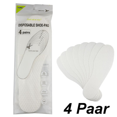 Decopatent 4 PAAR Comfortabele Inlegzolen Tegen Hielspoor En Onderdrukking Van Pijn - Inlegzooltjes zijn eenvoudig op uw maat te knippen. Geschikt voor Maat: 34/35/36/37/38/39/40/41/42/43/44/45 - Decopatent®