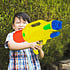 Decopatent XL Waterpistool - Super soaker waterpistool voor jongens - Jumbo waterkanon - Dubbel Shots supersoaker water pistool voor kinderen - Waterspeelgoed Watergeweer - Water gun met groot water reservoir - Afm 63.5x10x26 Cm - 1.8 Liter - GEEL - Decopatent®