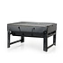 Decopatent Portable Houtskool BBQ / Barbecue inklapbaar - Houtskool Bbq - Houtskool barbecue - Houtskoolbarbecue met grill rooster - Inklapbare houtskool Reis barbecue voor Camping / Op tafel /Strand / Festival / In het park - Afm 43x29.5x32.5 Cm Zwart - Decopatent®