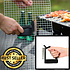 Decopatent 3-in-1 PRO BBQ Borstel met Schraper & Schuurspons en Handvat voor reiniging van Barbecue of Grill - Bbq Schoonmaakborstel - Bbq reinigen - Barbecueborstels - Barbecue Staalborstel staal / Rvs - bbq schoonmaken / Reinigen - Decopatent®