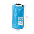 Decopatent Waterdichte Tas Ocean Pack 30L - Waterproof Dry Bag Sack - Schoudertas Droogtas 100% Waterdicht - Survival Outdoor Drybag Rugzak - Survival Bag plunjezak - Outdoor Tas - Reistas - Boottas - Zeiltas - Drybags 30 Liter - Kleur: BLAUW - Decopatent®