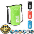 Decopatent Waterdichte Tas Ocean Pack 30L - Waterproof Dry Bag Sack - Schoudertas Droogtas 100% Waterdicht - Survival Outdoor Drybag Rugzak - Survival Bag plunjezak - Outdoor Tas - Reistas - Boottas - Zeiltas - Drybags 30 Liter - Kleur: GROEN - Decopatent®