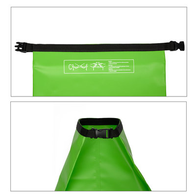 Decopatent Waterdichte Tas Ocean Pack 30L - Waterproof Dry Bag Sack - Schoudertas Droogtas 100% Waterdicht - Survival Outdoor Drybag Rugzak - Survival Bag plunjezak - Outdoor Tas - Reistas - Boottas - Zeiltas - Drybags 30 Liter - Kleur: GROEN - Decopatent®