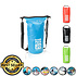 Decopatent Waterdichte Tas Ocean Pack 20L - Waterproof Dry Bag Sack - Schoudertas Droogtas 100% Waterdicht - Survival Outdoor Drybag Rugzak - Survival Bag plunjezak - Outdoor Tas - Reistas - Boottas - Zeiltas - Drybags 20 Liter - Kleur: BLAUW - Decopatent®