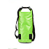 Decopatent Waterdichte Tas Ocean Pack 20L - Waterproof Dry Bag Sack - Schoudertas Droogtas 100% Waterdicht - Survival Outdoor Drybag Rugzak - Survival Bag plunjezak - Outdoor Tas - Reistas - Boottas - Zeiltas - Drybags 20 Liter - Kleur: GROEN - Decopatent®