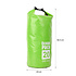 Decopatent Waterdichte Tas Ocean Pack 20L - Waterproof Dry Bag Sack - Schoudertas Droogtas 100% Waterdicht - Survival Outdoor Drybag Rugzak - Survival Bag plunjezak - Outdoor Tas - Reistas - Boottas - Zeiltas - Drybags 20 Liter - Kleur: GROEN - Decopatent®