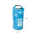 Decopatent Waterdichte Tas Ocean Pack 15L - Waterproof Dry Bag Sack - Schoudertas Droogtas 100% Waterdicht - Survival Outdoor Drybag Rugzak - Survival Bag plunjezak - Outdoor Tas - Reistas - Boottas - Zeiltas - Drybags 15 Liter - Kleur: BLAUW - Decopatent®