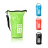 Decopatent Waterdichte Tas Ocean Pack 15L - Waterproof Dry Bag Sack - Schoudertas Droogtas 100% Waterdicht - Survival Outdoor Drybag Rugzak - Survival Bag plunjezak - Outdoor Tas - Reistas - Boottas - Zeiltas - Drybags 15 Liter - Kleur: GROEN - Decopatent®
