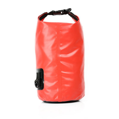 Decopatent Waterdichte Tas Ocean Pack 5L - Waterproof Dry Bag Sack - Schoudertas Droogtas 100% Waterdicht - Survival Outdoor Drybag Rugzak - Survival Bag plunjezak - Outdoor Tas - Reistas - Boottas - Zeiltas - Drybags 5 Liter - Kleur: ROOD - Decopatent®