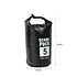 Decopatent Waterdichte Tas Ocean Pack 5L - Waterproof Dry Bag Sack - Schoudertas Droogtas 100% Waterdicht - Survival Outdoor Drybag Rugzak - Survival Bag plunjezak - Outdoor Tas - Reistas - Boottas - Zeiltas - Drybags 5 Liter - Kleur: ZWART - Decopatent®